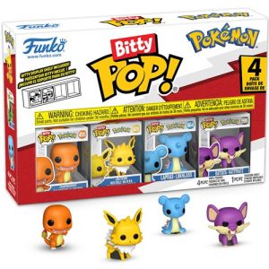 Pokemon Charmander Funko Bitty Pop! Mini-Figure 4-Pack