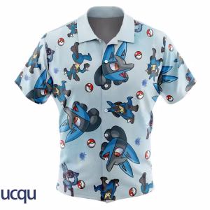 Lucario Casual Button Down