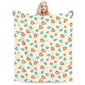 Togepi Pattern Blanket Soft Warm Flannel Throw Blanket