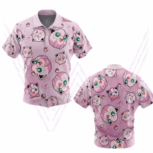 Jigglypuff Hawaii Beach Shirt