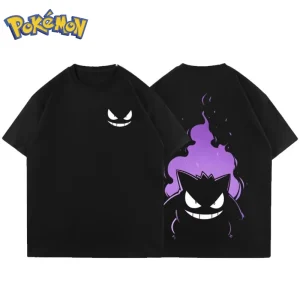 Gengar Front and Back Printed T-shirt Unisex