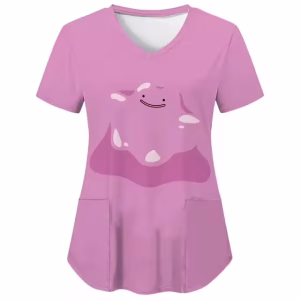 V Neck Ditto Pocket Nurse Scrubs