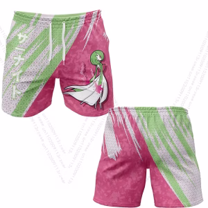 Gardevoir  Gym Training Casual Shorts