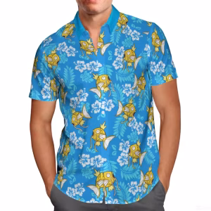 Shining Magicarp Splash Casual Button Down