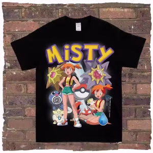 Misty Gym Leader Cute Vintage Tops