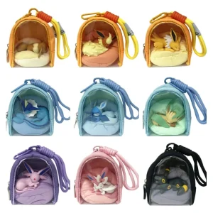 Sleeping Eeveelutions Backpack keychain Pendant