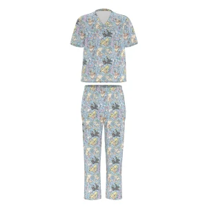 Eeveelutions Scrubs (Light Blue)