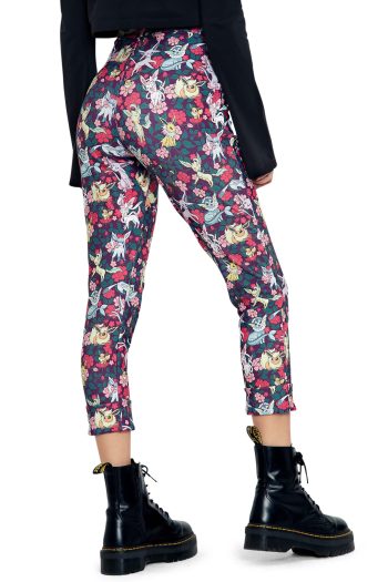 Pokemon-Floral-Eevee-Evolution-Cuffed-Pants-Back (1)