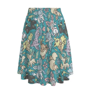 Eeveelutions Teal Skirt