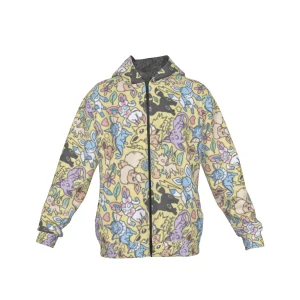 Eeveelutions (Yellow) Pattern Hoodie