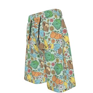 Sleeping Starter (Green) Shorts - Image 4