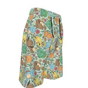 Sleeping Starter (Green) Shorts - Image 3